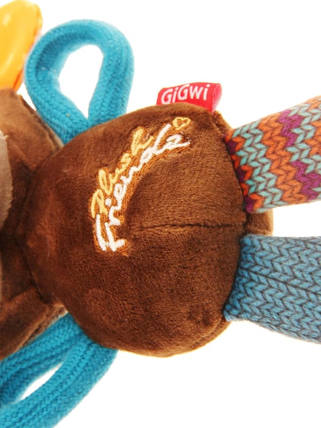 GiGwi Plush Friendz Monkey Toy