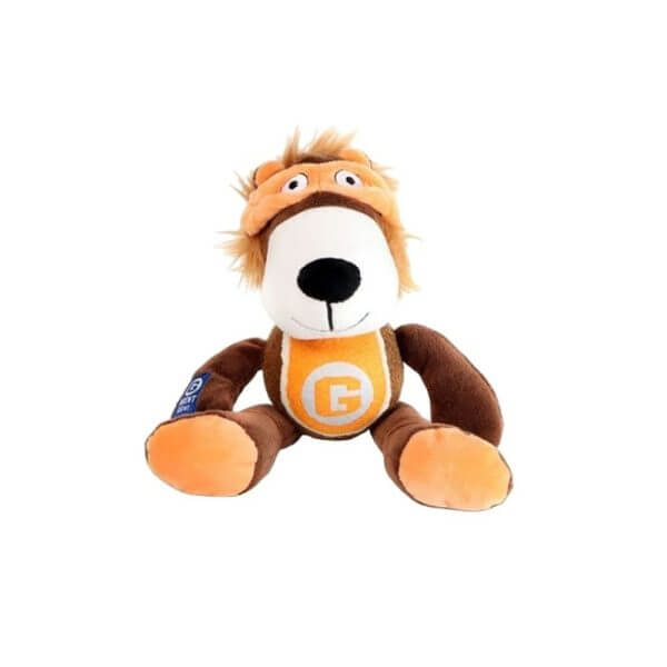 GiGwi – Agent GiGwi Plush Dog Toy | Tennis Ball Belly & Soft Plush Body