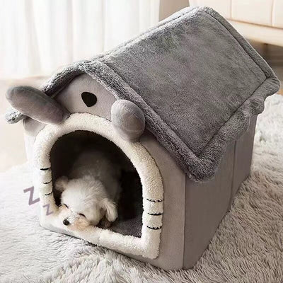 Comfortable pet house for cats and dogs - detachable, washable, four-level universal bed
