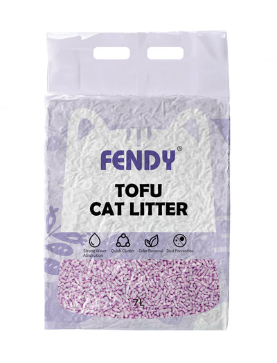 Lavender Tofu Cat Litter 7L-2.4KG*8