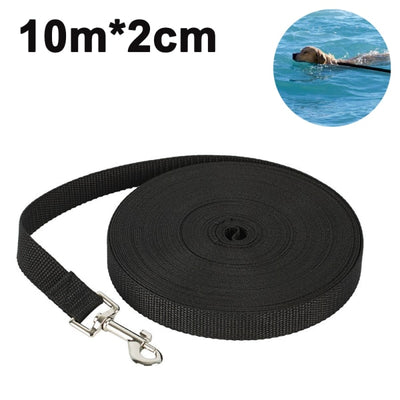 Training Leash for Small and Medium Dogs, Dog Leash for Dog/Puppy for Recall Training, Camping-Black 10*2M_max