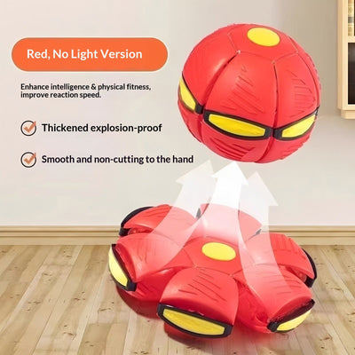 TransformingFlyingSaucerBall-Red(ThreeLights)