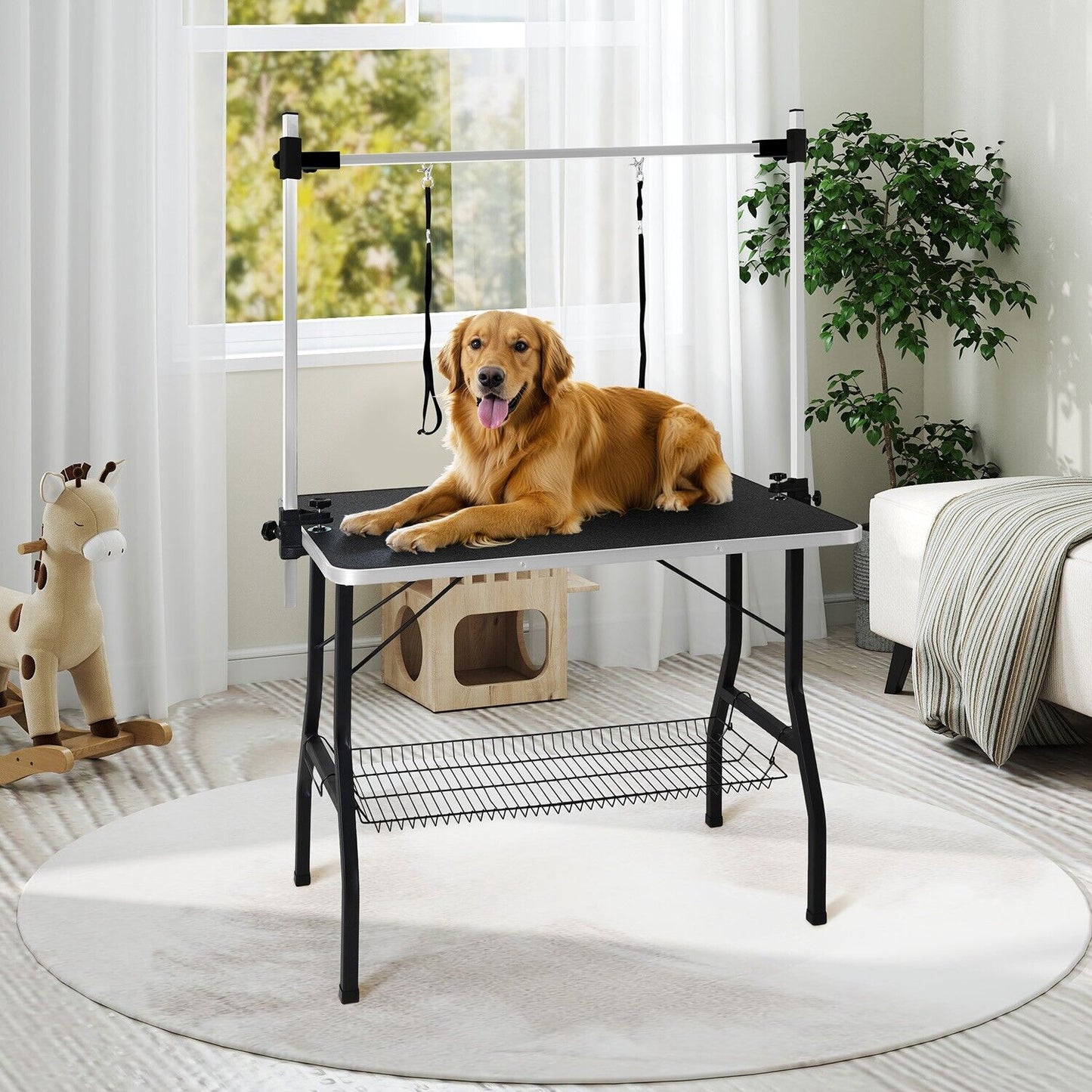 Professional Adjustable Pet Grooming Table - Foldable & Heavy Duty - Essential Pet Grooming Tool - Pet Paradise Shop