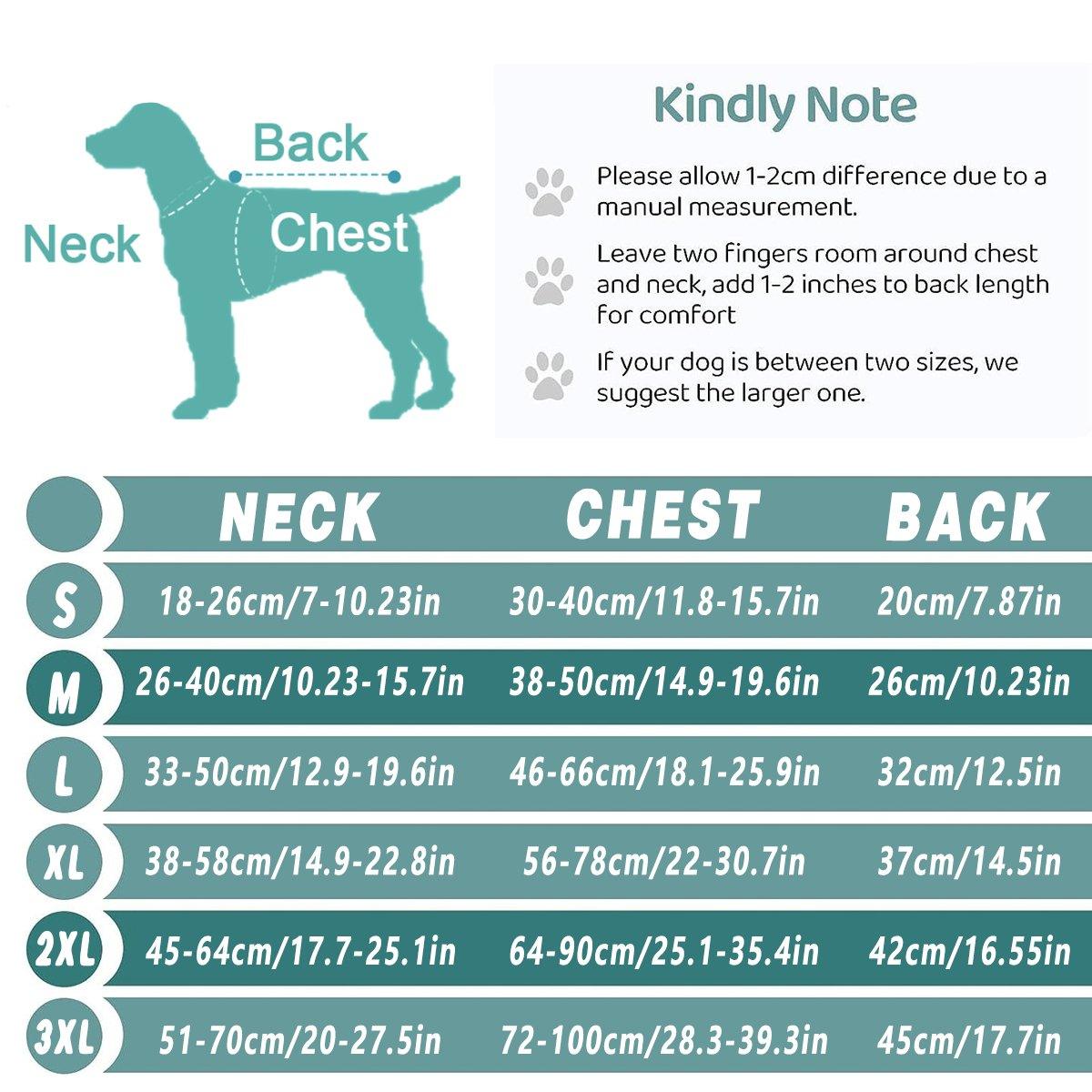 Pet Comfort Dog Relief Vest Jacket Soft Anxiety Coat for Small Medium Large Dogs - M