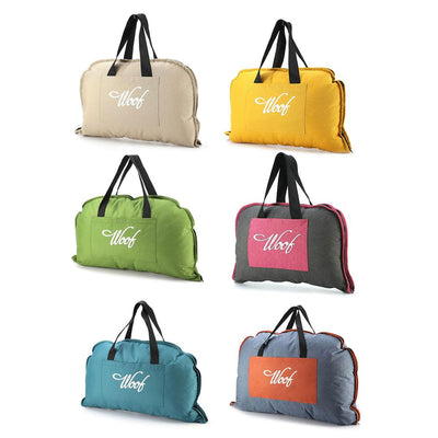 Portable Folding Pet Kennel Zippered Outdoor Dog Bed Travel Mat Waterproof - Green