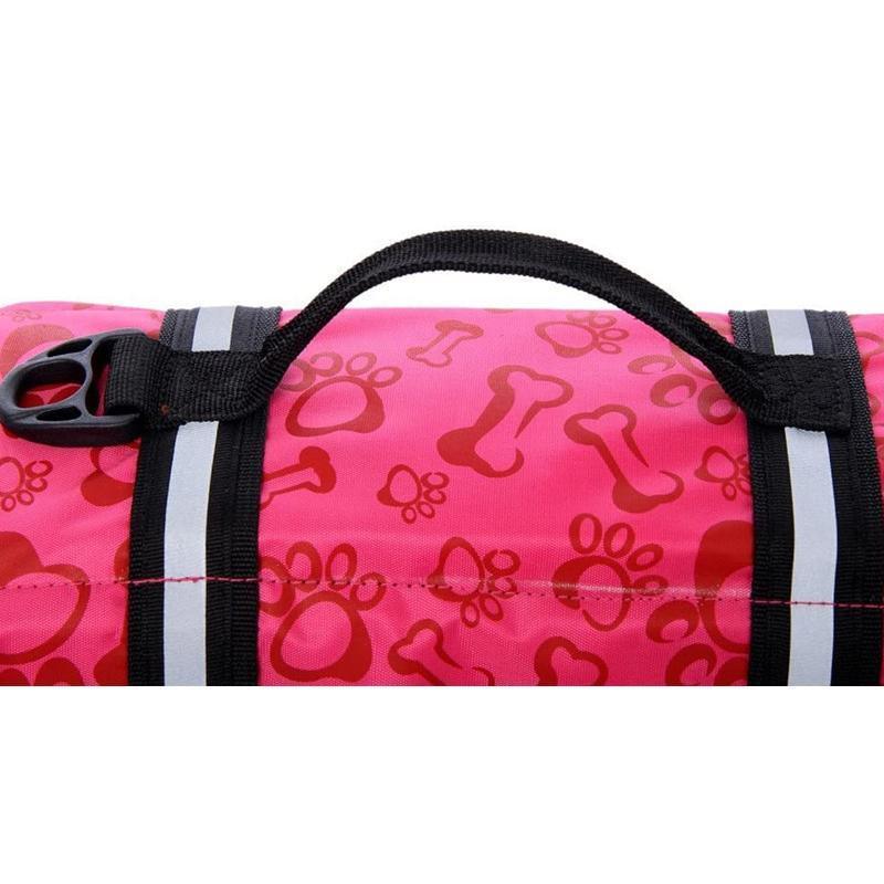 Dog Life Jacket Pet Swim Vest Floatation Aid for Boating and Water Activities Green - M