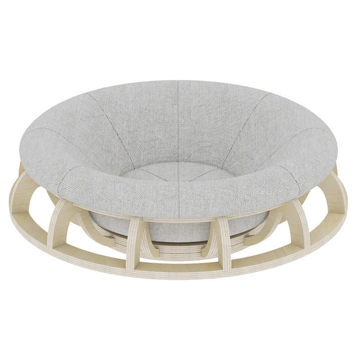 Timber Gyro Cat Nest Bed - Image 5.0