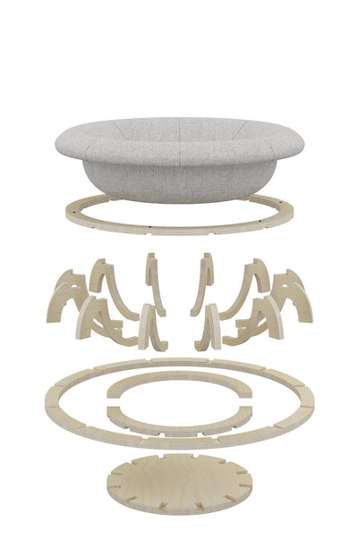 Timber Gyro Cat Nest Bed - Image 2.0