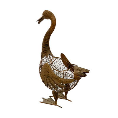 Decorative Duck Egg Basket / Storage 51cm