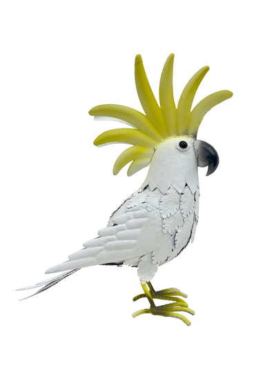 Metal Cockatoo Ornament 34cm