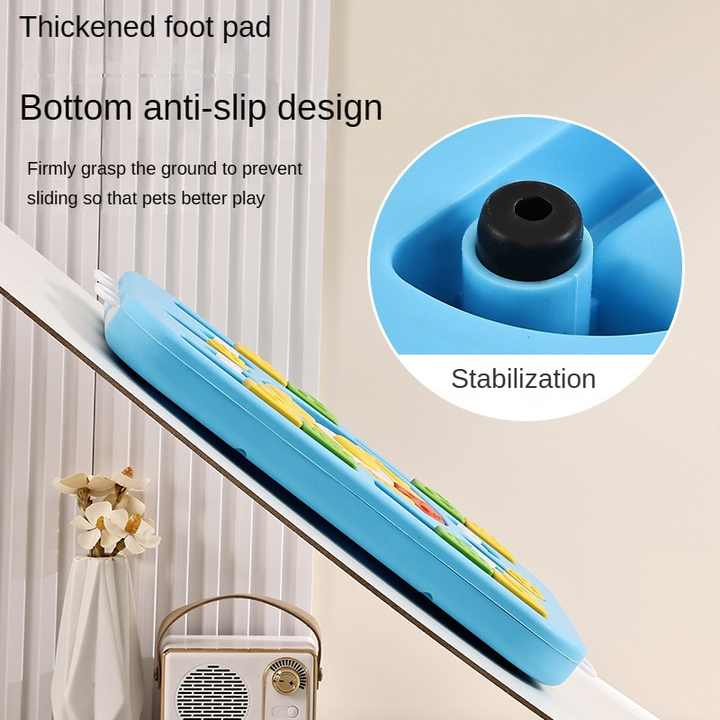 Pink Advanced Interactive Dog Puzzle Toy - Multi-Mechanism Treat Dispensing Slow Feeder for Mental Enrichment