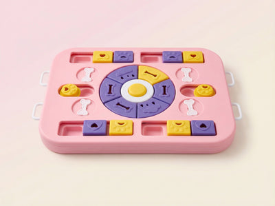 Interactive Dog Puzzle Toy – Slow Feeder & Treat Dispenser