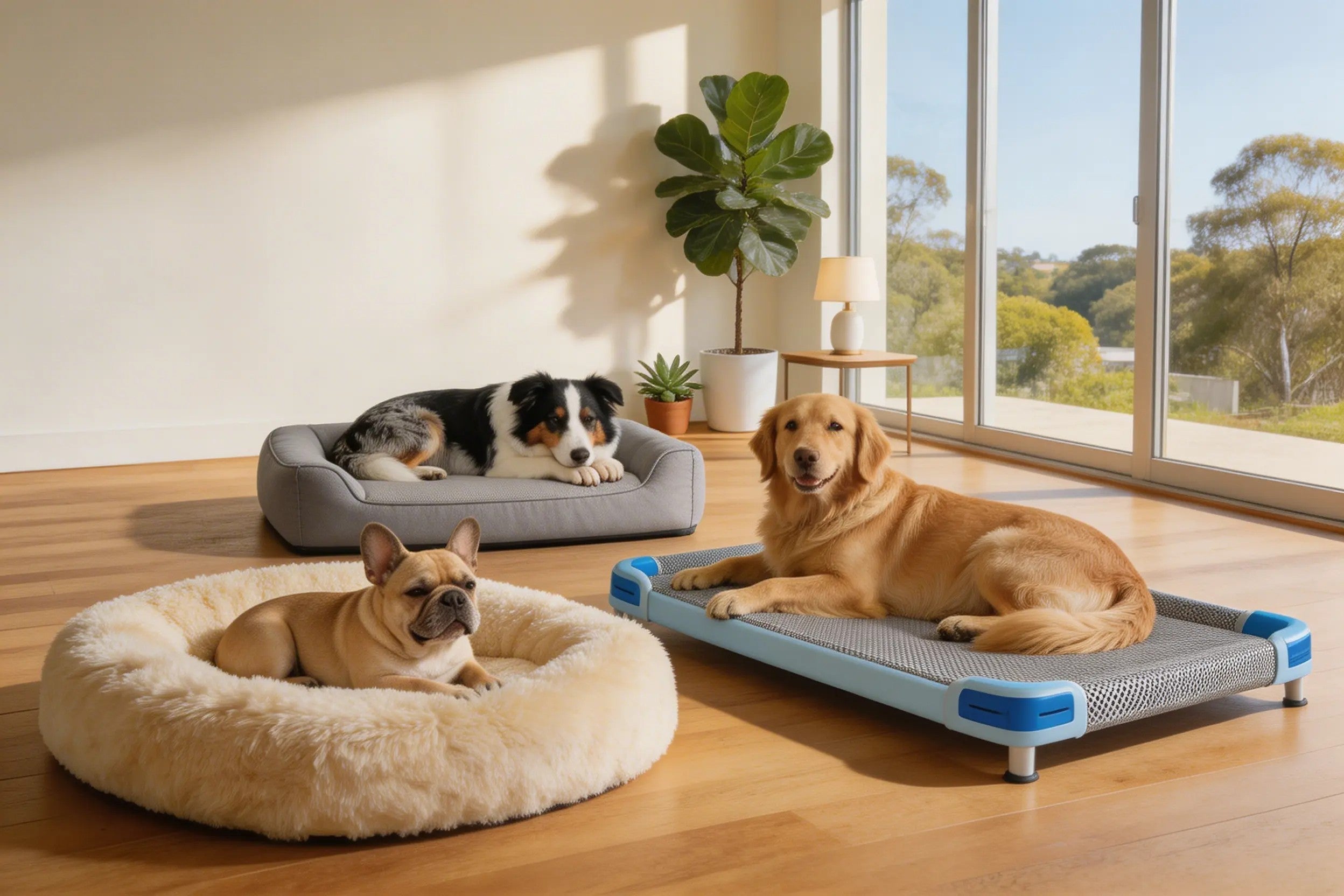 Orthopedic memory foam dog bed Australia – joint support pet bed