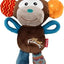 GiGwi Plush Friendz Monkey Soft Squeaky Dog Toy – Pawstock Australia