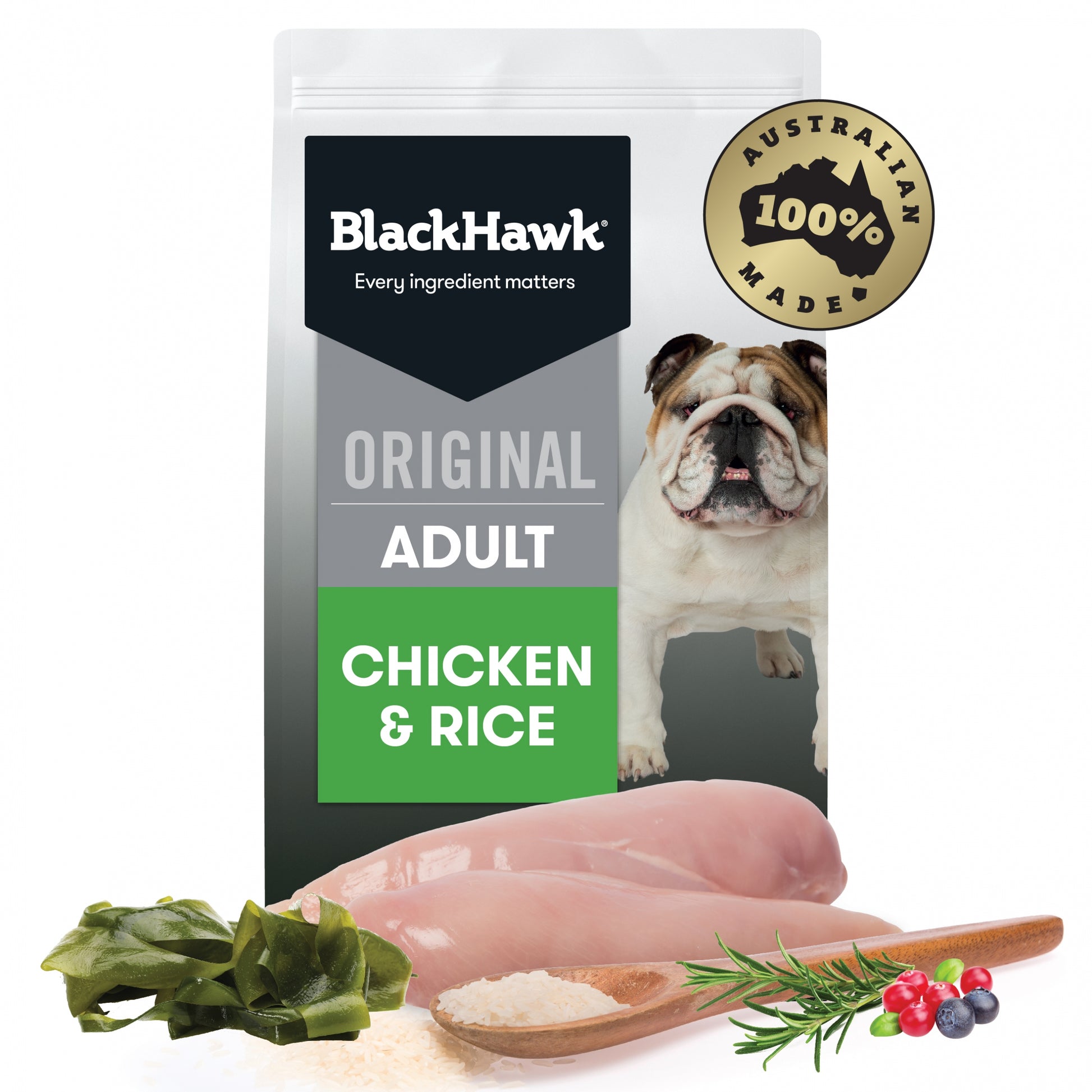 Black Hawk – Adult Dog – Chicken & Rice - Image 1.0