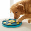 Interactive dog puzzle feeder toy with multi-level treat compartments for mental stimulation – PawStock Australia