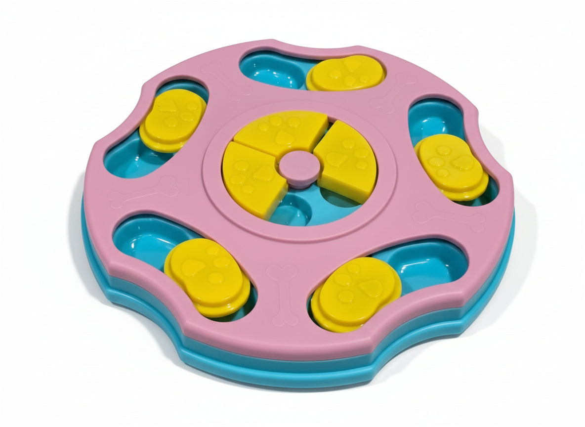Interactive Dog Puzzle Feeder – Multi-Level Slow Feeder for Smart & Active Dogs