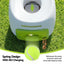 i.Pet 2-in-1 Dog Ball Launcher & Treat Dispenser with 2 Balls Green