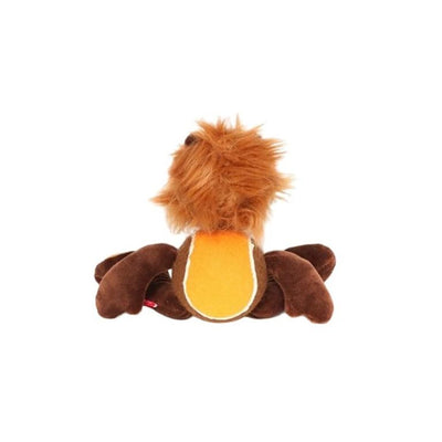 GiGwi – Agent GiGwi Plush Dog Toy | Tennis Ball Belly & Soft Plush Body