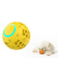 Electric bouncing ball for grinding teeth and teasing pets