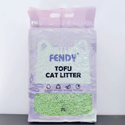 Green Tea Tofu  Clumping Cat Litter 7L-2.4KG*8