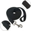 Training Leash for Small and Medium Dogs, Dog Leash for Dog/Puppy for Recall Training, Camping-Black 10*2M_max