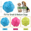 Dog Toys Balls, Sound Toys Balls, Dog Chew Ball Toy, Puppy Molar Teeth Cleaning Ball, For Small And Medium Dogs
