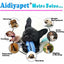 Dog Chew Toy, Educational Dog Toy, Heavy Duty Rubber, Blue - Biting, Chasing And Fetching Toy - For Medium Dogs