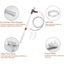 Aquarium Vacuum Cleaner Fish Tank Gravel Cleaning Kit With Siphon For Water Change - Cleaning Pump With Air Pressure