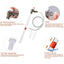 Aquarium Vacuum Cleaner Fish Tank Gravel Cleaning Kit With Siphon For Water Change - Cleaning Pump With Air Pressure