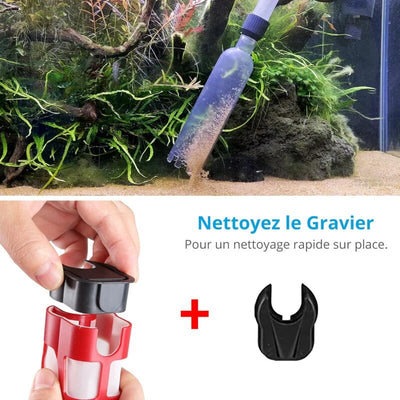 Automatic Aquarium Vacuum Cleaner, Electric Gravel Cleaner Suitable For Medium And Large Aquarium