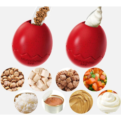 Classic Dog Toy, Chew, Chase And Fetch Toy, Slow Feeding Dino Egg Dog Toy, Durable Dog Toy For Large Puppy