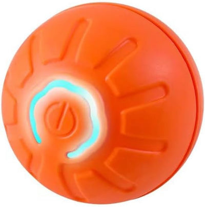 Pet Toys - Dog Toys - Interactive Dog Toys - Automatic Moving, Bouncing and Rotating Dog Ball - IPX7 Waterproof - Active Rolling Ball for Small and Medium Dogs (Orange)