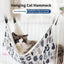 Cat Basket - Cat Hammock - Adjustable, soft, hanging pet bed - Suitable for cats, ferrets, puppies, rabbits and small animals (2 pieces)