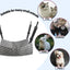 Cat Hammock - Hammock for cats - hanging pet bed - hammock for pets - with hooks - for Kittens, Puppies and Small Pets - Adjustable Straps - Pet Swing - cat bed - for cages and gardens - 53*35 cm - grey stars