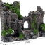 Aquarium Decoration - Ornaments - Castle - aquarium - Castle Aquarium Castle Decoration Hiding House - 17 x 6 x 13 cm