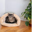 Cat Bed - Cat Basket - Winter Warm - Pet Basket - Autumn/Winter Dog Bed - Pet Cat - Puppy - Cat Bed - Warm - 65*48cm