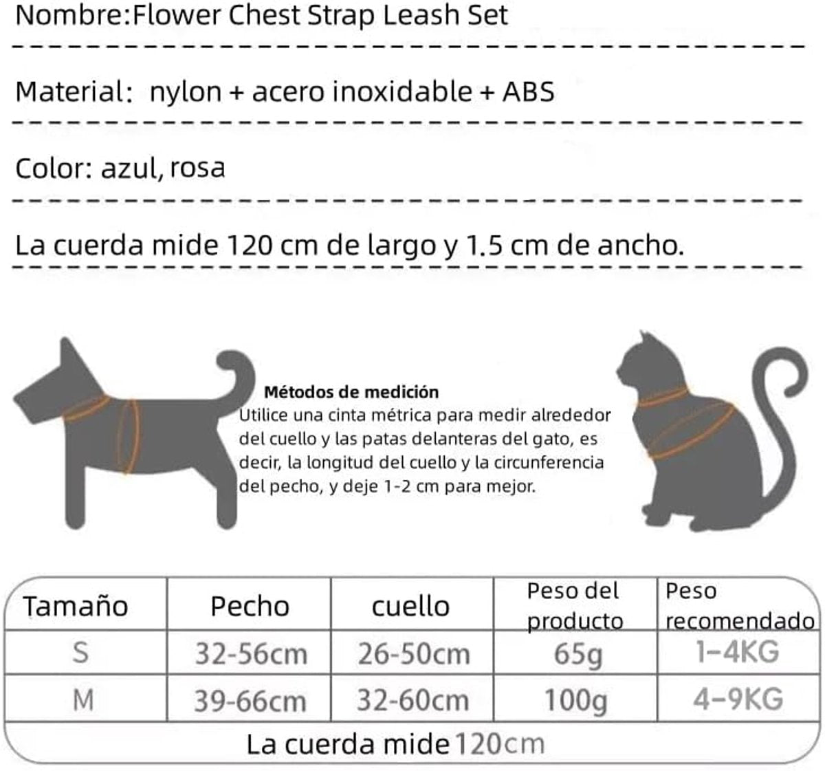 Pink Y Shaped Dog Harness Anti Pull Adjustable For Small Dogs Size S With Leash And Vest Set