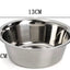 4-Pack Stainless Steel Food and Water Bowls for Cats and Dogs - Pet Food and Water Bowls - Pet Bowls - For Large, Medium, and Small Dogs - Kitten Bowls - Puppy Bowls