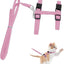 Cat Harnesses & Leashes - Cat Harnesses with Leashes - Anti-Escape Cat Leash Sets - Adjustable Soft Kitten Vests - Kitten Harnesses - For Kittens and Puppies