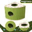 Cat House - Cat Basket - Cat Den - Felt-Shaped Cat Bed - Suitable for All Seasons - Warm | Scratch-Resistant - Pet Bed | Deep Sleeping Bed - Green