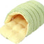 Cat house - Cat basket - Plush and warm - Removable and washable - Closed cat bed for winter - Suitable for indoor and outdoor use in winter, camping, traveling, in the bedroom, living room and apartment - Green and white checkered