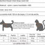 Dog harness - dog harness - dog harness small dog - Anti-pull harness - Y-shaped harness - Pet harness - Cat escape harness - Adjustable harness for small and medium dogs (blue, size S)