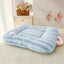 Cat Bed - Pet Mat - Soft and Warm Sleeping Mat for Cats and Small Pets, Comfortable and Cozy - Suitable for All Pets (Blue, S: 40 * 50cm)