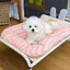 Cat Bed - Pet Mat - Soft and Warm Sleeping Mat for Cats and Small Pets, Comfortable and Cozy - Suitable for All Pets (Blue, S: 40 * 50cm)