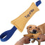Bite Resistant Dog Toys - Heavy Duty Training Toys with Bite Resistance - Dog Tug Toys - Highly Efficient and Durable Training Aids - Yellow - One