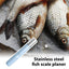JWDX Peeler, Clearance Processing! Electric Fish Stainless Steel Cordless Fish Remover Cleaner Fish Remover with Rechargeable Battery for Easy Kitchen Cleaning Tool Blue