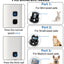 Dog Nail Drill - Electric Nail File - Cat Nail Trimmer - Pet Care - Paw Care - Nail Grinder - Dog Groomer - Animal Nail File - Cordless Design - Rechargeable Battery - With LED Lighting - Silent Motor - White - 1 Piece