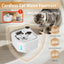PawGlow Wireless Pet Fountain 2.8L - Cat And Dog Water Dispenser With LED Lighting And 8 Filters