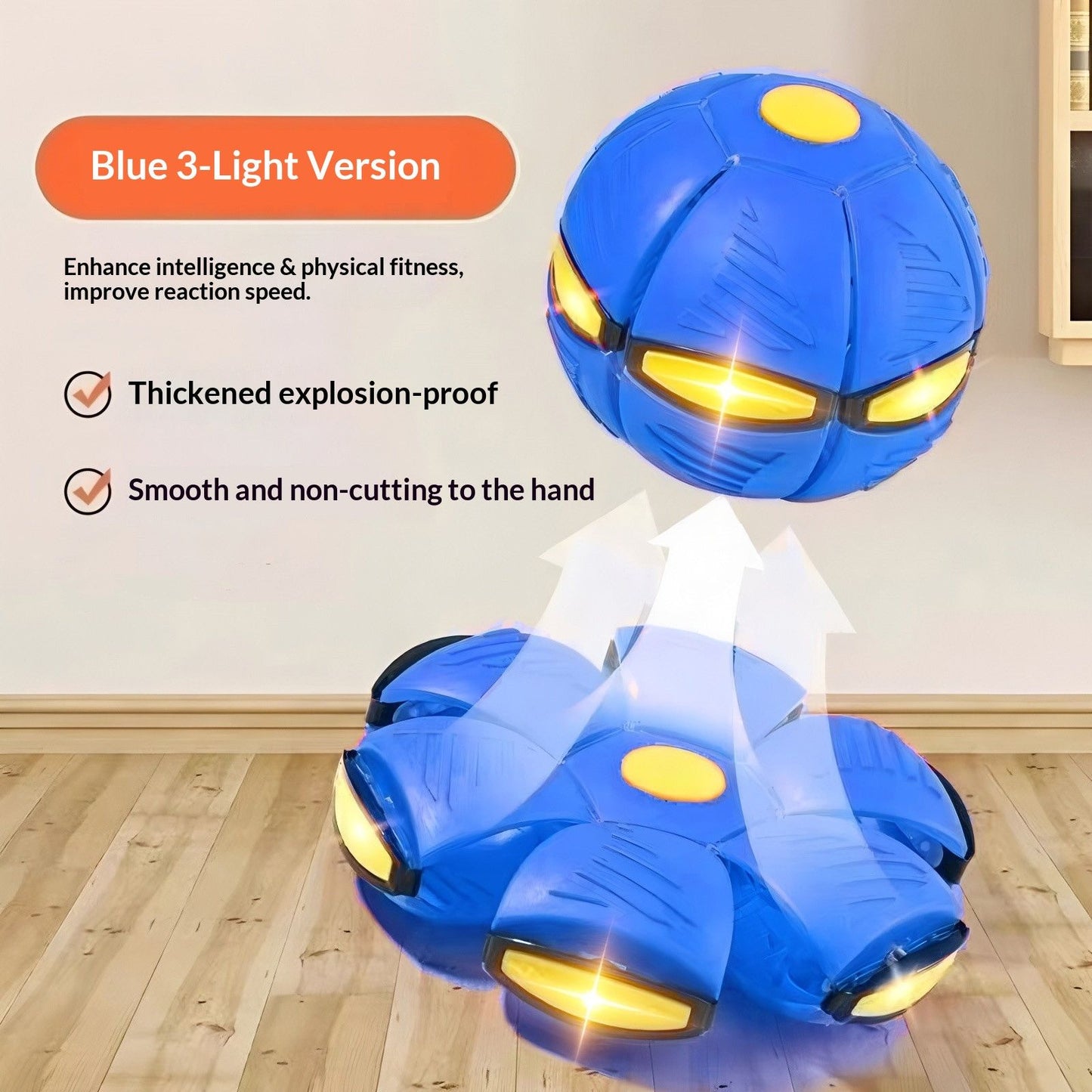 TransformingFlyingSaucerBall-Blue(ThreeLights)